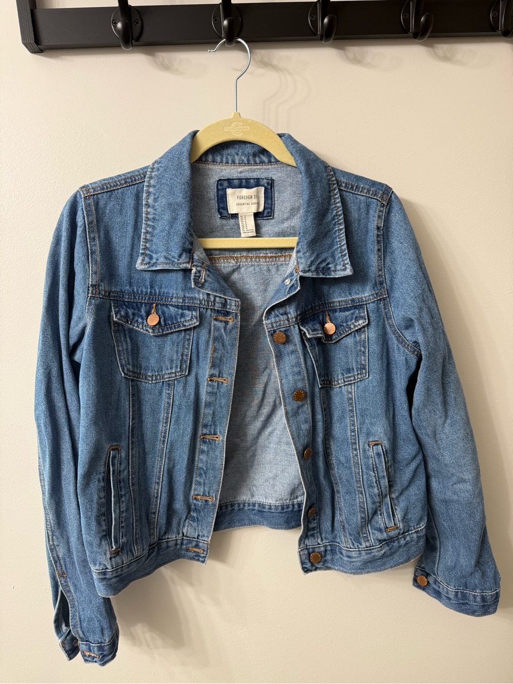Forever 21 Light Blue Essential Denim Jacket